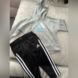 Adidas toddler matching set